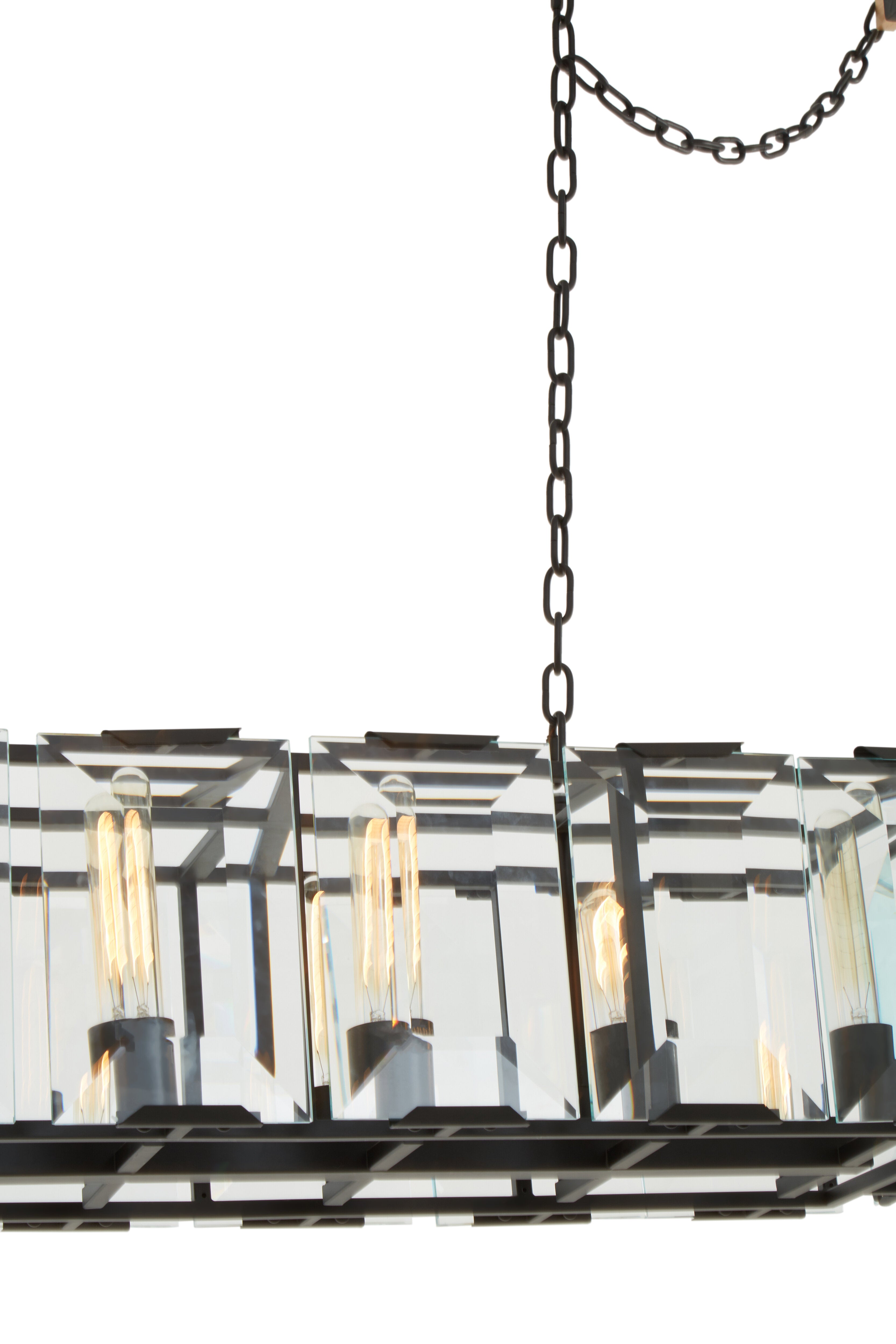 Brentwood Black 12 Light Pendant Light